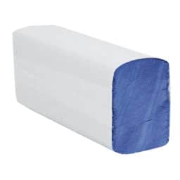 Z-Fold Blue Recycled Hand Towels