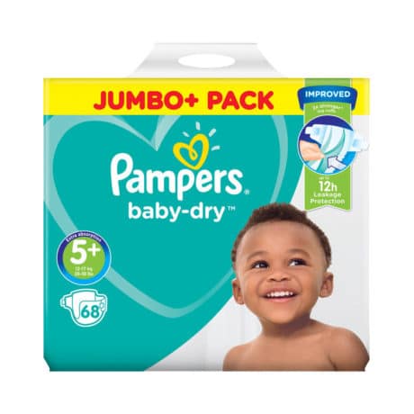 Pampers Baby Dry Size 5+