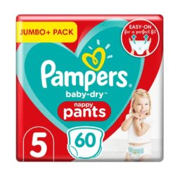 Pampers Baby-Dry Nappy Pants Size 5