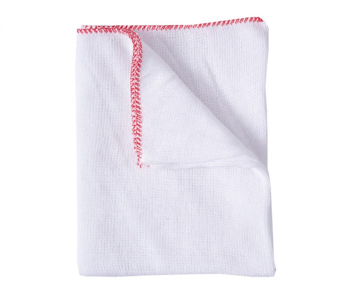 Dishcloths - White - Pack of 10 - Smudge & Dribble