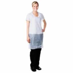 Aprons On A Roll White