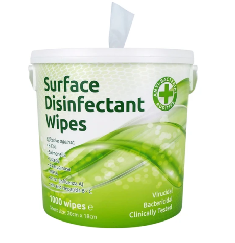 Surface Disinfectant Wipe Tub
